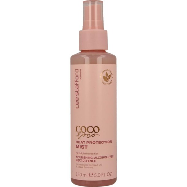 Lee Stafford Coco loco & agave heat protection mist (150 Milliliter)