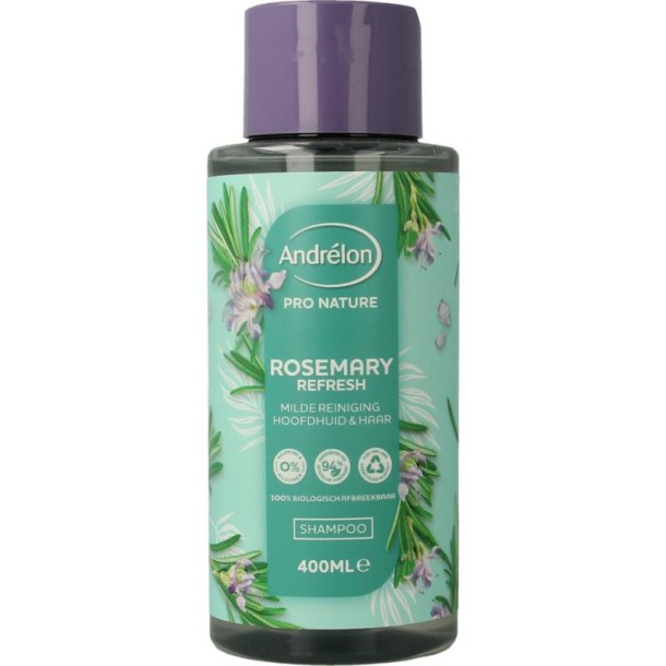 Andrelon Shampoo pro nature rosemary refresh 400 Milliliter
