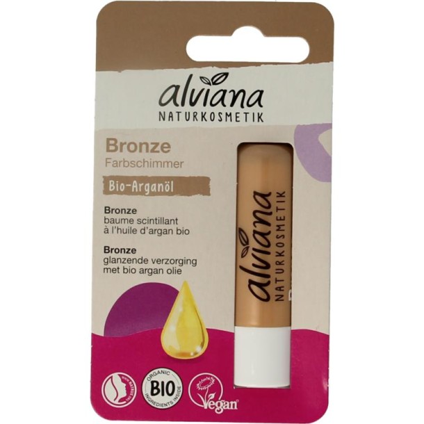 Alviana Lipverzorging bronze (4,5 Gram)