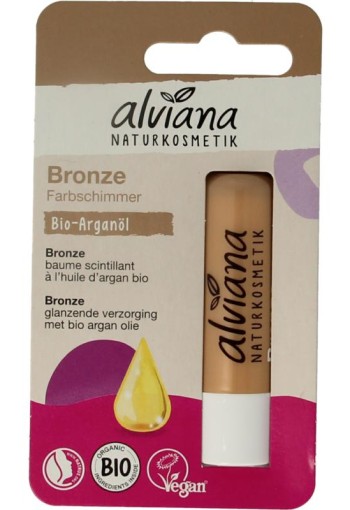 Alviana Lipverzorging bronze (4,5 Gram)