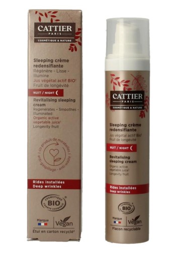 Cattier Nachtcreme revitaliserend (50 Milliliter)