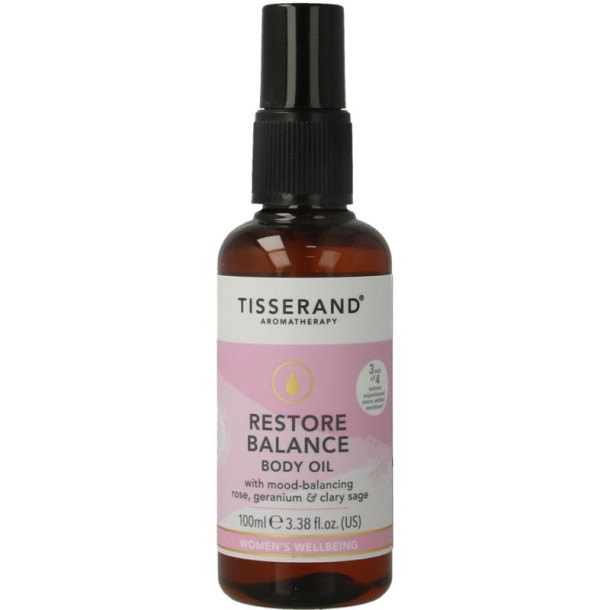 Tisserand Restore balance massage & body oil (100 Milliliter)