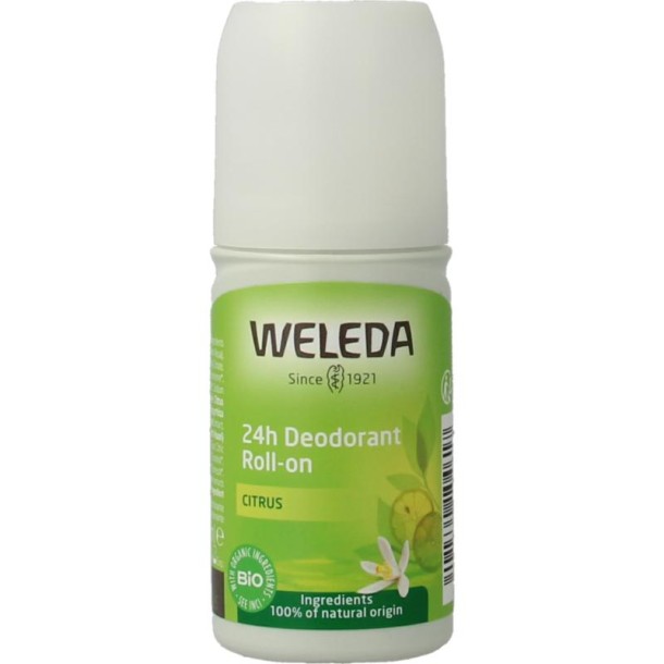 Weleda Citrus 24h roll on deodorant (50 Milliliter)