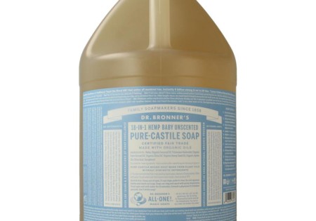 Dr Bronners Liquid soap baby mild (3785 Milliliter)