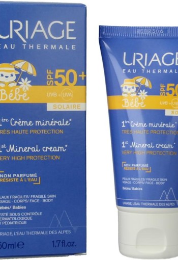 Uriage Bebe 1ere creme minerale SPF50 (50 Milliliter)