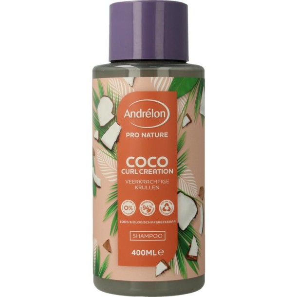 Andrelon Shampoo pro nature coco curl creation 400 Milliliter