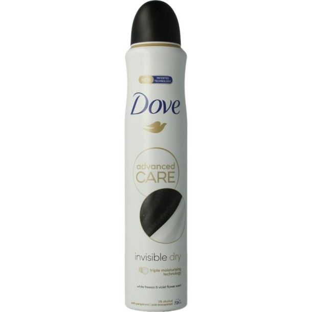 Dove Deodorant spray invisible dry (200 Milliliter)