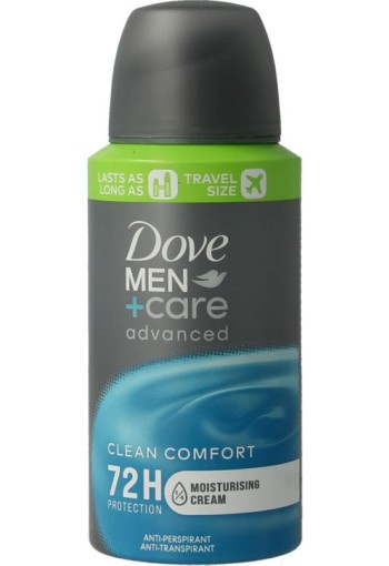 Dove Deodorant spray men+ care clean comfort (50 Milliliter)