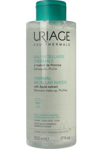 Uriage Thermaal micellairwater gemengde tot vette huid (500 Milliliter)