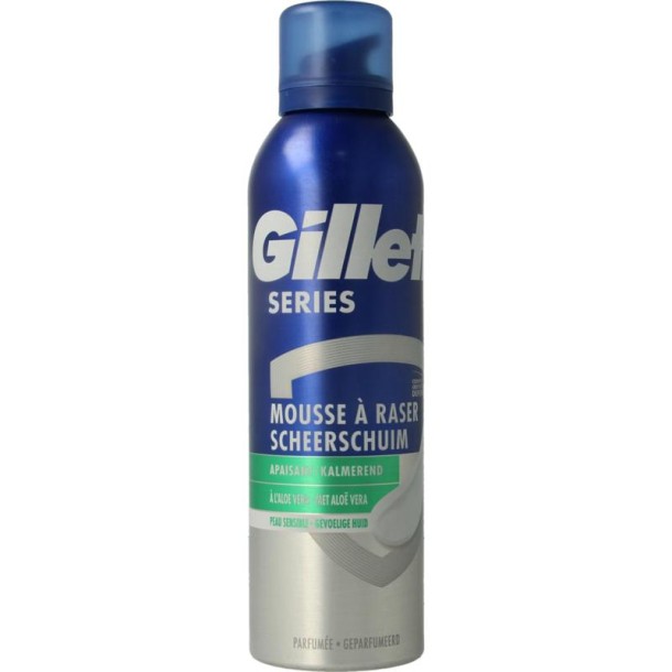 Gillette Series scheerschuim sensitive (250 Milliliter)