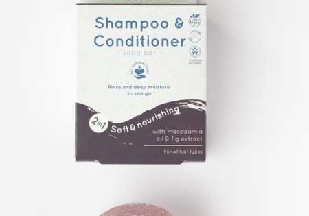Skoon Solid shampoo & conditioner 2 in 1 (90 Gram)