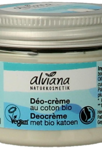 Alviana Deo creme katoen (50 Milliliter)