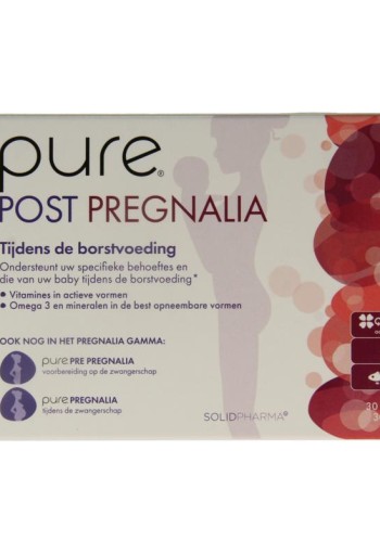 Pure Post pregnalia 30 tabletten & 30 softgels (60 Stuks)