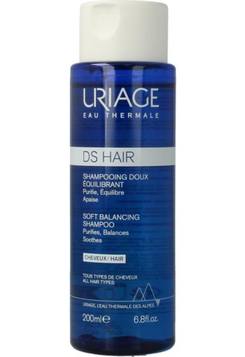 Uriage DS milde evenwichtsherstellende shampoo (200 Milliliter)
