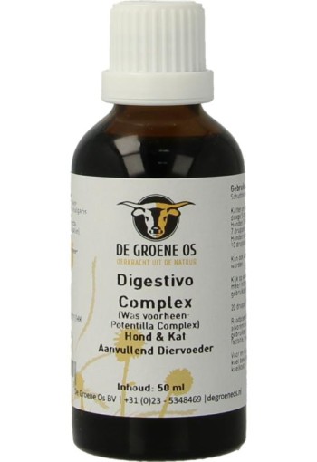 Groene Os Digestivo complex hond/kat (50 Milliliter)