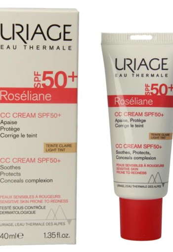 Uriage Roseliane hydr & besch creme teint SPF50 (40 Milliliter)
