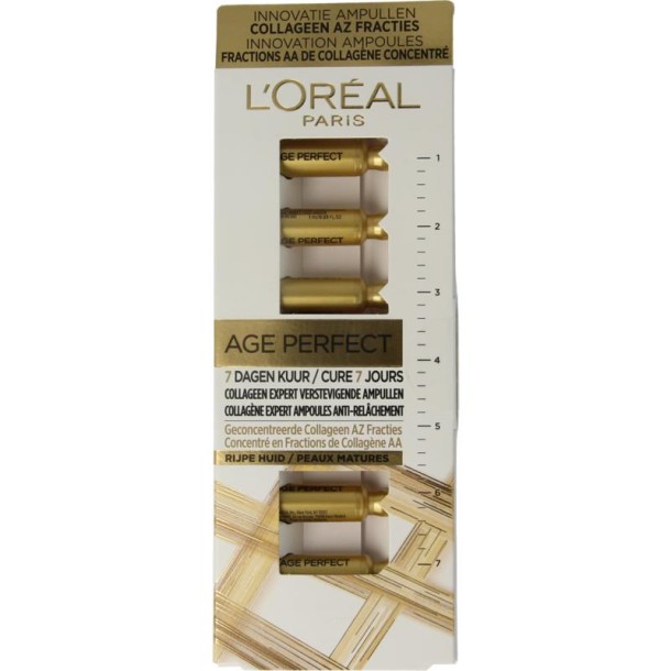 L'Oreal Paris Age perfect ampullen 1.3ml (7 Stuks)