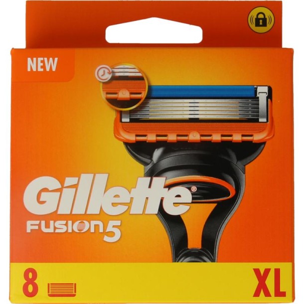 Gillette Fusion manual mesjes (8 Stuks)