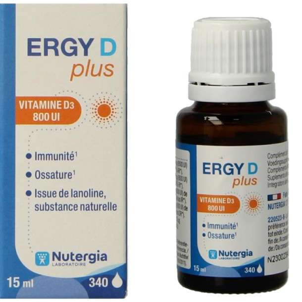 Nutergia Ergy D plus (15 Milliliter)