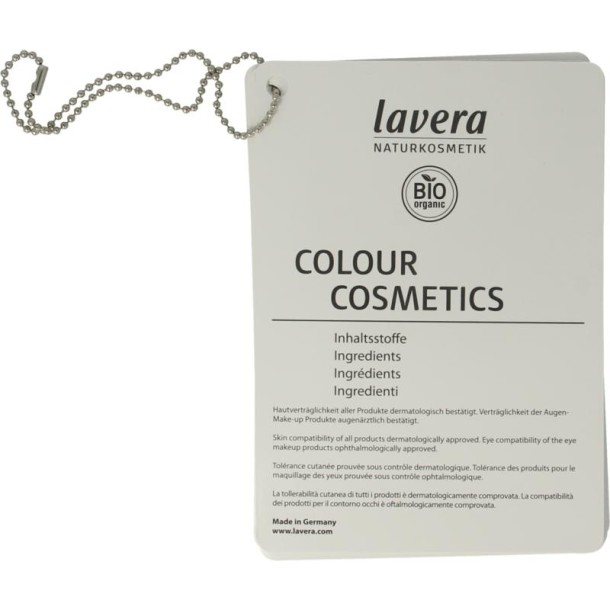 Lavera Colour cosmetics INCI boekje 2023 (1 Stuks)