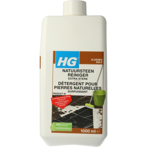 HG Natuursteen reiniger extra sterk (1 Liter)
