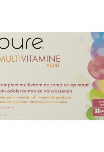 Pure Multivitamine volwassenen (30 Tabletten)