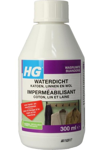 HG Waterdicht katoen linnen wol (300 Milliliter)