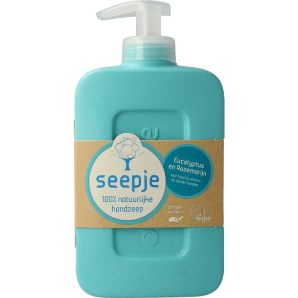 Seepje Handzeep eucalyptus & rozemarijn 300 Milliliter