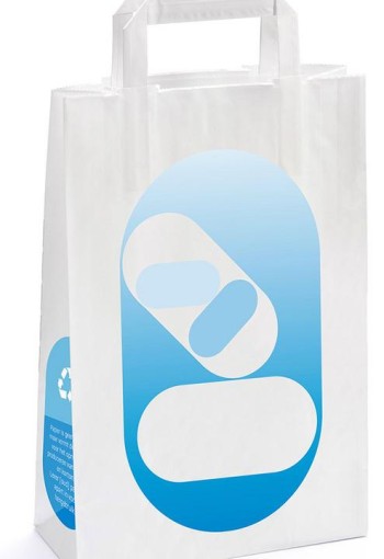 Brocacef Draagtas papier 440 x 145 x 470mm (150 Stuks)