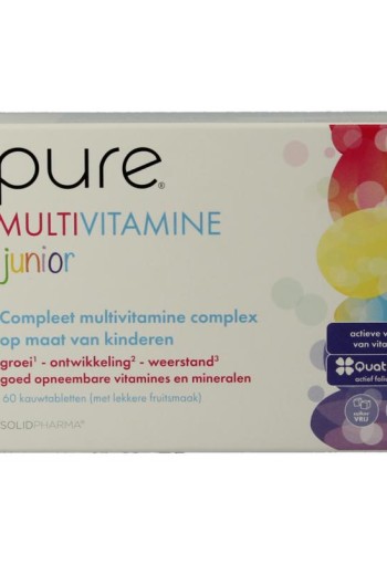 Pure Multivitamine junior (60 Kauwtabletten)