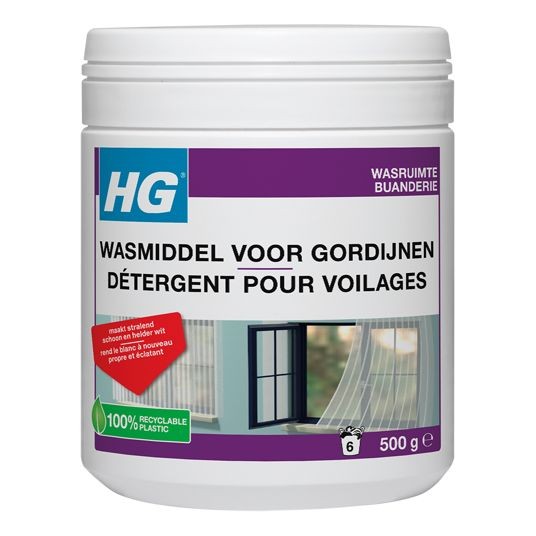 HG Wasmiddel voor vitrage (500 Gram)