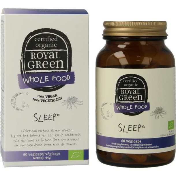Royal Green Sleep bio (60 Vegetarische capsules)