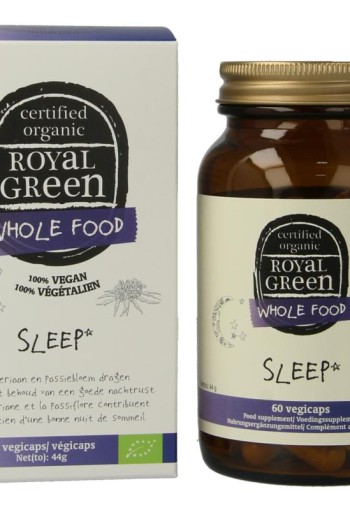 Royal Green Sleep bio (60 Vegetarische capsules)