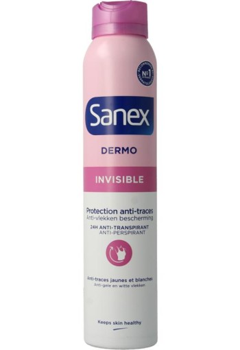 Sanex Sanex deodorant spray dermo invisible (200 Milliliter)