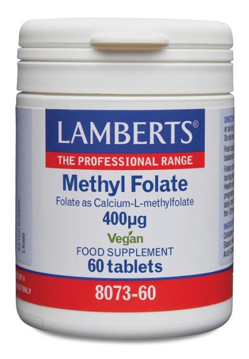 Lamberts Methylfolaat 400mcg (60 Tabletten)