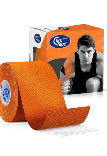 Cure Tape Sports oranje 5m x 5cm (1 Stuks)
