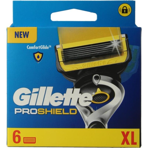 Gillette Pro shield mesjes regular (6 Stuks)