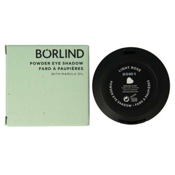 Borlind Eyeshadow powder light rose (1 Stuks)