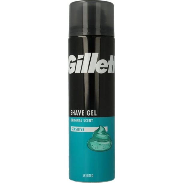 Gillette Base shaving gel sensitive (200 Milliliter)