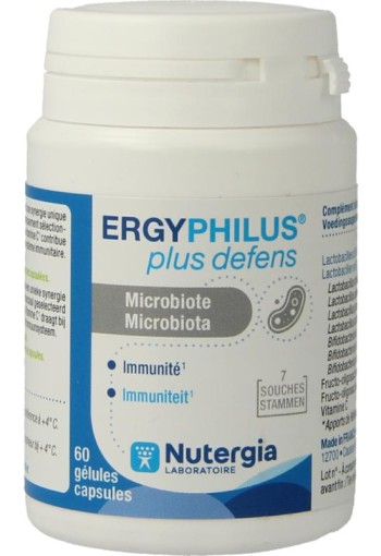 Nutergia Ergyphilus plus defens (60 Capsules)