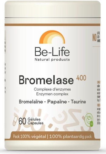 Be-Life Bromelase 400 (60 Softgels)