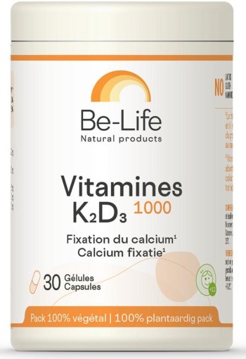 Be-Life Vitamine K2-D3 1000 (30 Capsules)