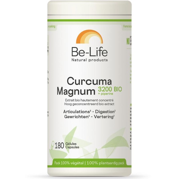 Be-Life Curcuma magnum 3200 & piperine bio (180 Softgels)