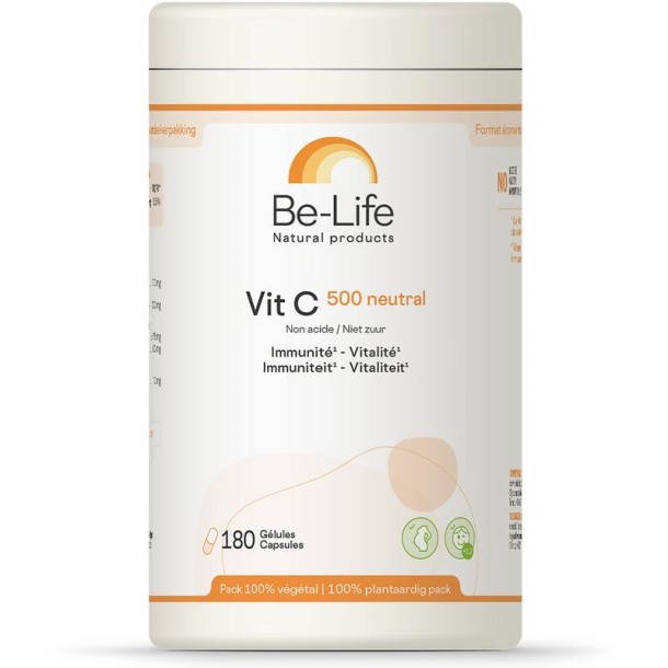 Be-Life Vitamine C500 neutraal (180 Capsules)