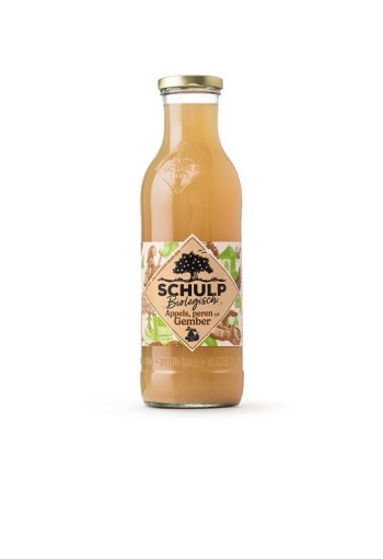 Schulp Appel, peer & gembersap bio (750 Milliliter)