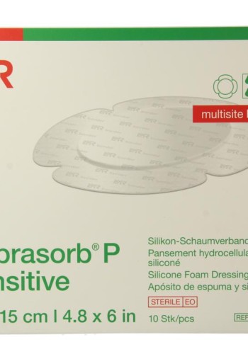 Suprasorb P sensitive multisite 12 x 15 (10 Stuks)