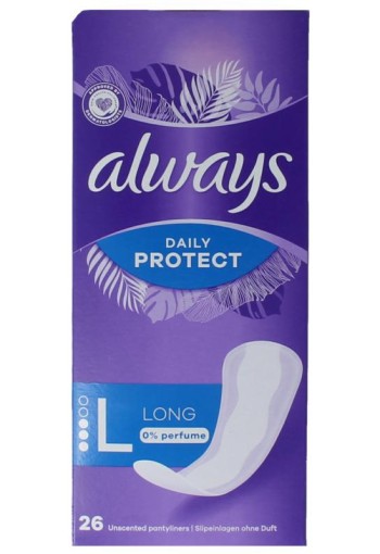 Always Inlegkruisjes daily protect long (26 Stuks)