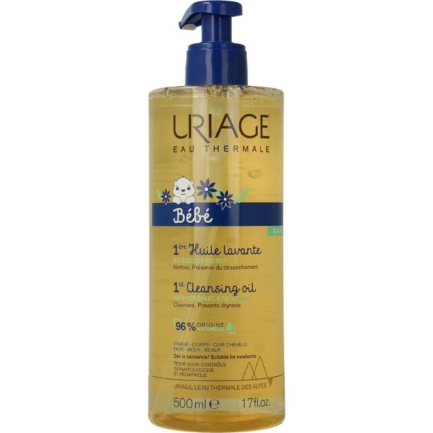 Uriage Bebe 1ere huile lavante fp (500 Milliliter)