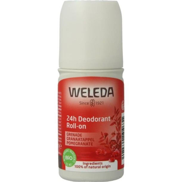 Weleda Granaatappel 24h roll on deodorant (50 Milliliter)