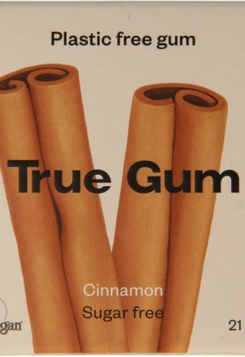 True Gum Cinnamon suikervrij (21 Gram)